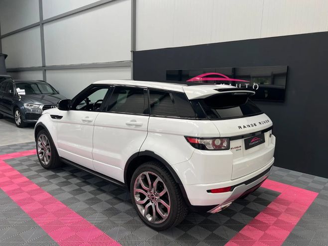 Land rover Range Rover Evoque td4 dynamic garantie 2027 toit pano sieg Blanc de 2012