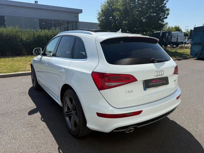 Audi Q5 2.0 tdi 150ch s line - toit ouvrant pano Blanc de 2015