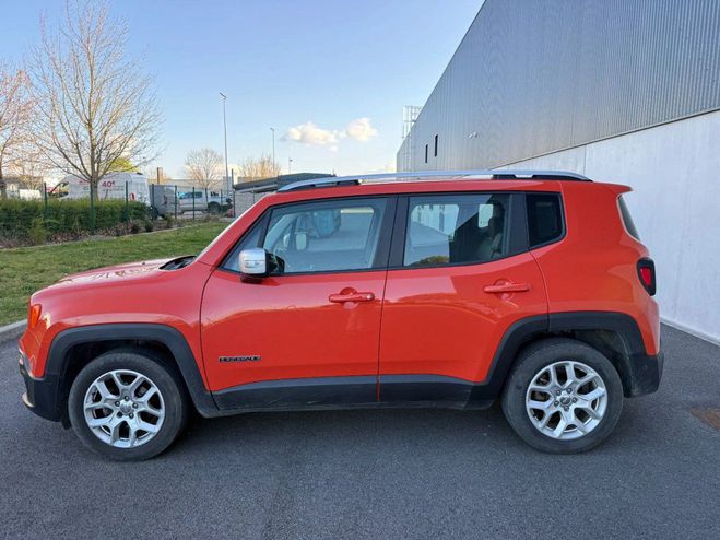 Jeep Renegade 1.6 i multijet s 120 ch limited - ct ok  Orange de 2018