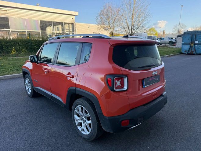 Jeep Renegade 1.6 i multijet s 120 ch limited - ct ok  Orange de 2018