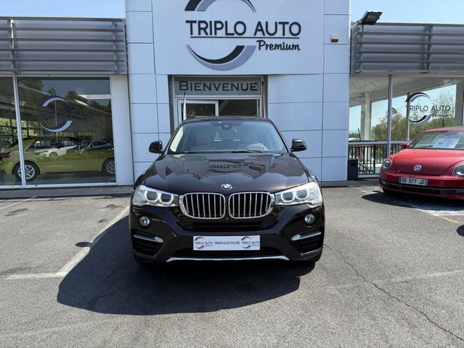 BMW X4 xDrive 30d - 258ch BVA Sport xLine SUIVI MARRON FONCE de 2015