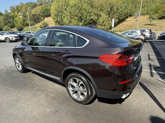 BMW X4 xDrive 30d - 258ch BVA Sport xLine SUIVI MARRON FONCE de 2015