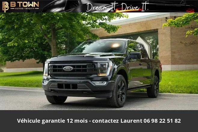 Ford F150 lariat ethanol 5.0l supercrew 4x4 tout c Noir de 2022