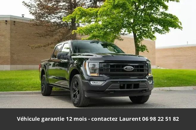 Ford F150 lariat ethanol 5.0l supercrew 4x4 tout c Noir de 2022