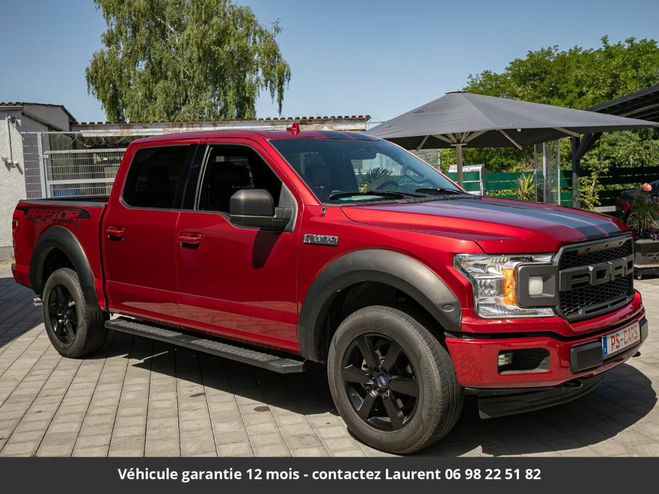 Ford F150 lariat ethanol 5.0l supercrew 4x4 tout c Rouge de 2018