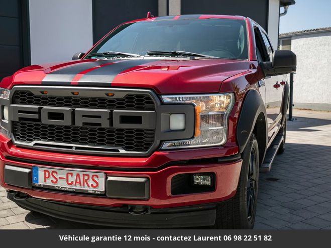 Ford F150 lariat ethanol 5.0l supercrew 4x4 tout c Rouge de 2018