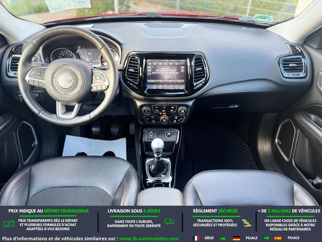 Jeep Compass 1.4  MultiAir 140 ch BVM Rouge M�tallique de 2019