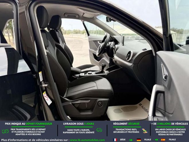 Audi Q2 30 TDI 116 BVA Noir M�tallique de 2022