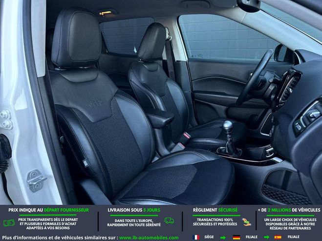 Jeep Compass 1.4  MultiAir 140 ch BVM Blanc de 2019