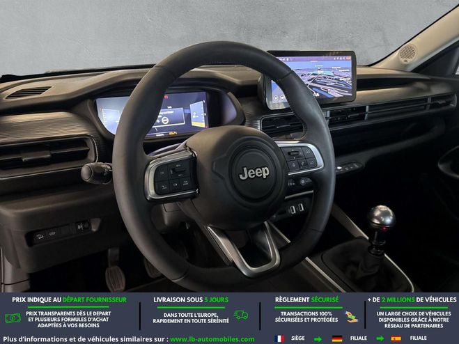 Jeep Avenger 1.2 100 ch Noir M�tallique de 2024