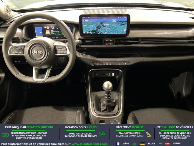 Jeep Avenger 1.2 100 ch Gris M�tallique de 2024