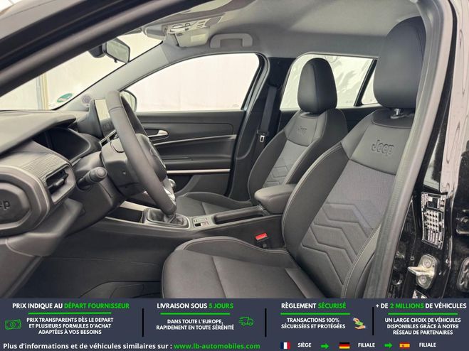 Jeep Avenger 1.2 100 ch Noir de 2024