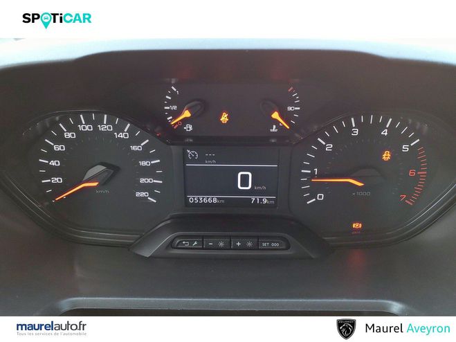 Peugeot Partner PARTNER FOURGON STANDARD 650 KG BLUEHDI  White de 2022