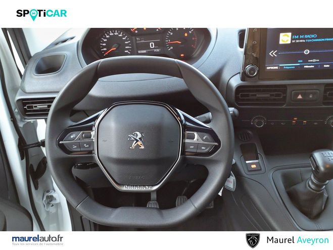 Peugeot Partner PARTNER FOURGON STANDARD 650 KG BLUEHDI  White de 2022