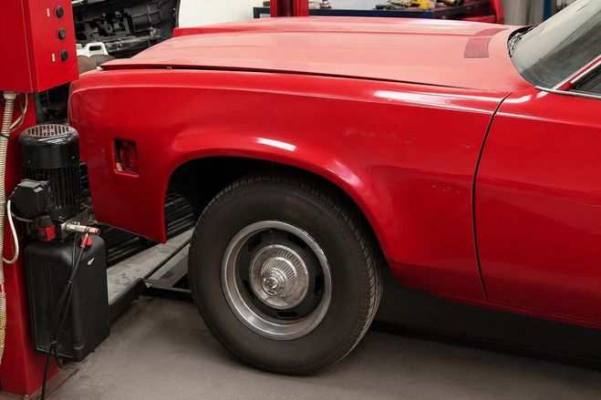 Chevrolet Elcamino El 1974 V8 - restauration en cours ! Rouge de 1974