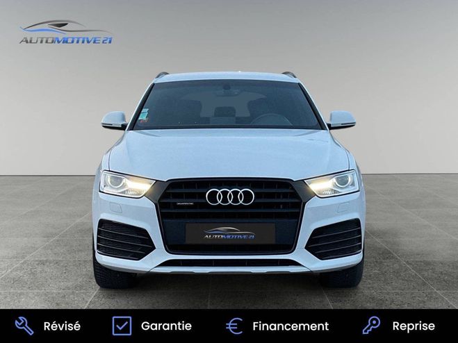 Audi Q3 2.0 TDI 150 ch S line Quattro S tronic 7 BLANC de 2016