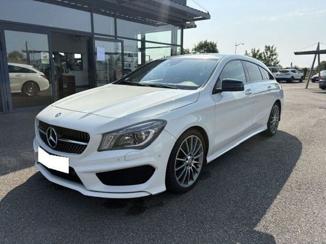 Mercedes Classe CLA ng Brake 220 D AMG LINE BVA BLANC CALCITE de 2015