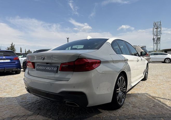 BMW Serie 5 520dA 190ch Efficient Dynamics Edition M Blanc de 2017