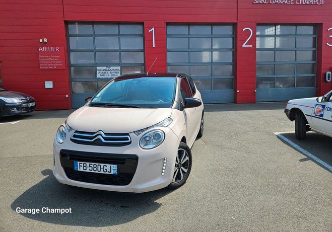 Citroen C1 1.0 72ch VTi ELLE 5p MOTEUR A CHA�NE Beige de 2018