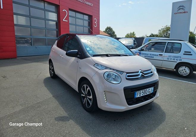 Citroen C1 1.0 72ch VTi ELLE 5p MOTEUR A CHA�NE Beige de 2018