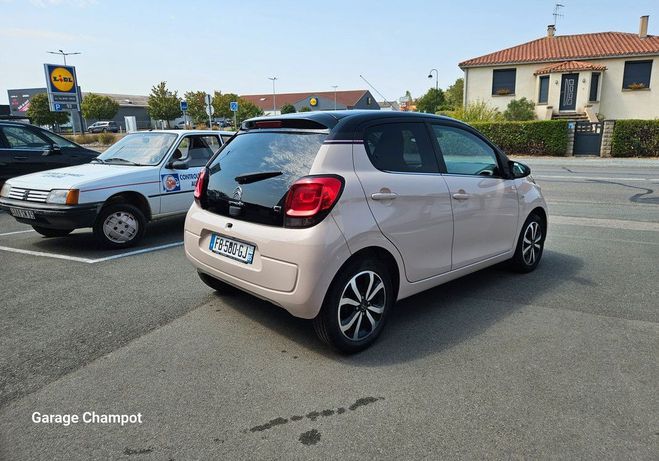Citroen C1 1.0 72ch VTi ELLE 5p MOTEUR A CHA�NE Beige de 2018
