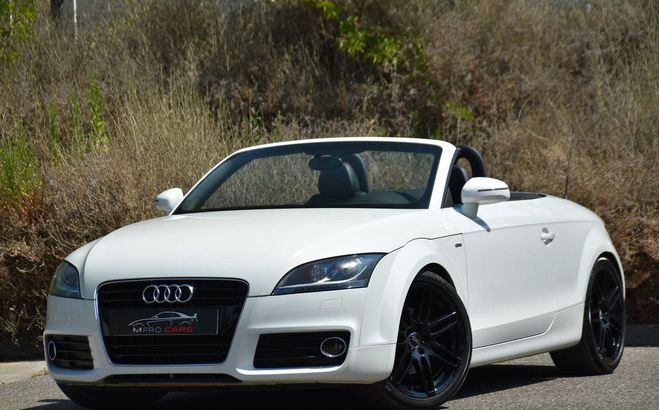 Audi TT ROADSTER S LINE 2.0 TFSI 211 ch QUATTRO  Blanc de 2011