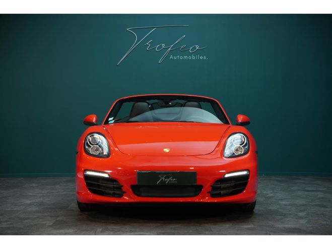 Porsche Boxster 2.7 265 ch PDK I Origine france I Volant ROUGE FONCE de 2013