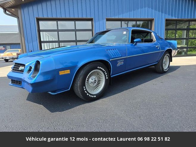 Chevrolet Camaro 1978 coupe 350 ci 190 hp code lm1 3 vite Bleu de 1978