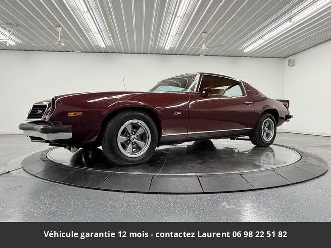 Chevrolet Camaro 1974 coupe 350 ci 245 hp code l82 5 vite Rouge de 1974