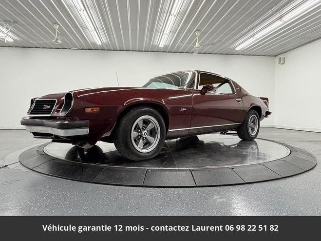 Chevrolet Camaro 1974 coupe 350 ci 245 hp code l82 5 vite Rouge de 1974