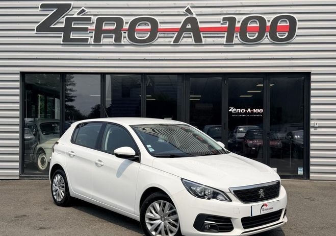 Peugeot 308 1,5L 100CHX BLUE-HDI 5 places ( digital  Blanc de 2021