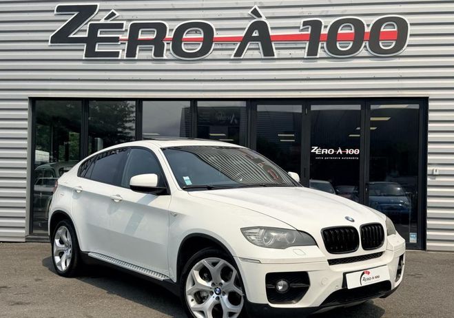 BMW X6 35D 3L 286ch ( attelage, si�ge ventil�-c Blanc de 2009