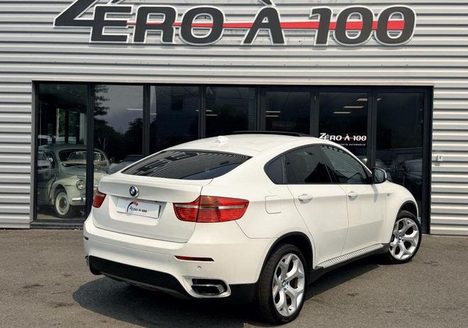 BMW X6 35D 3L 286ch ( attelage, si�ge ventil�-c Blanc de 2009