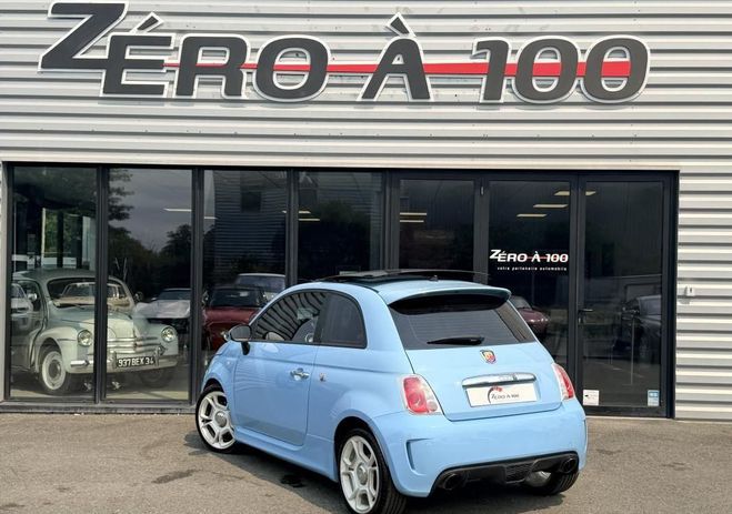 Abarth 500 1,4l 140ch( toit ouvrant, boite auto) Bleu de 2013