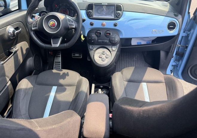 Abarth 500 1,4l 140ch( toit ouvrant, boite auto) Bleu de 2013
