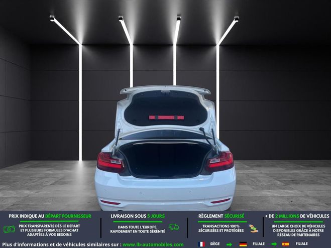 BMW Serie 2 218i Blanc M�tallique de 2016