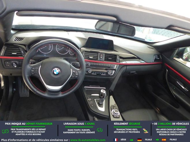 BMW Serie 4 420d BVA Noir M�tallique de 2015