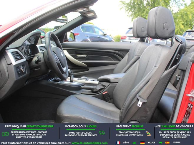 BMW Serie 4 430i BVA Rouge M�tallique de 2014