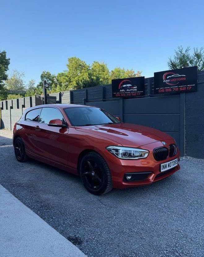 BMW Serie 1 116d 116 ch automatique ? gps garantie 6 Orange de 2017