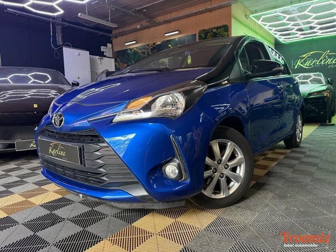 Toyota Yaris 1.5 VVTI 110 cv DYNAMIC I CAMERA DE RECU Bleu de 2018