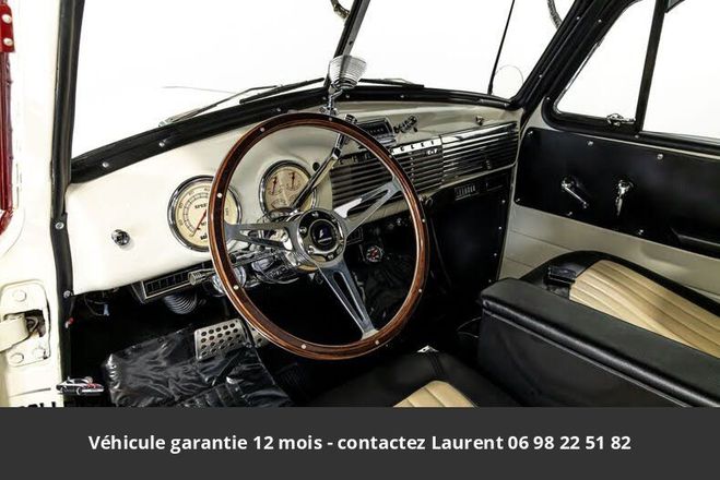 Chevrolet 3100 1952 pickup 216 ci v8 90 hp 3 vitesses t Blanc de 1952