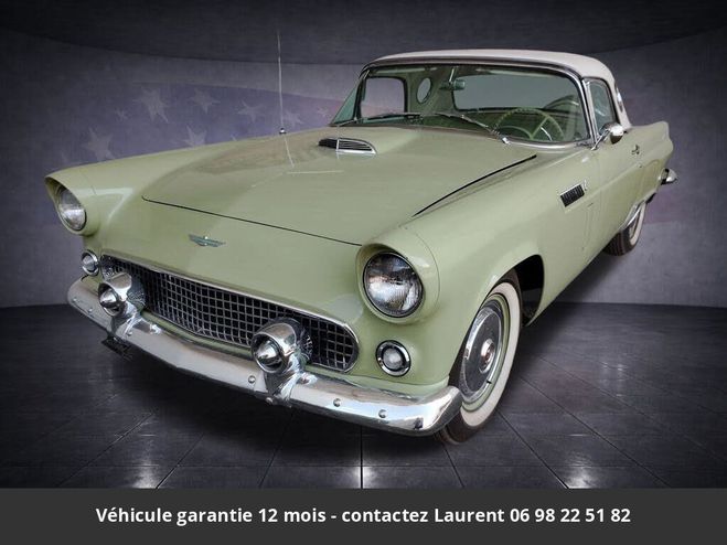 Ford Thunderbird 1956 coupe 292 ci 195 hp code p ford-o-m Vert de 1956