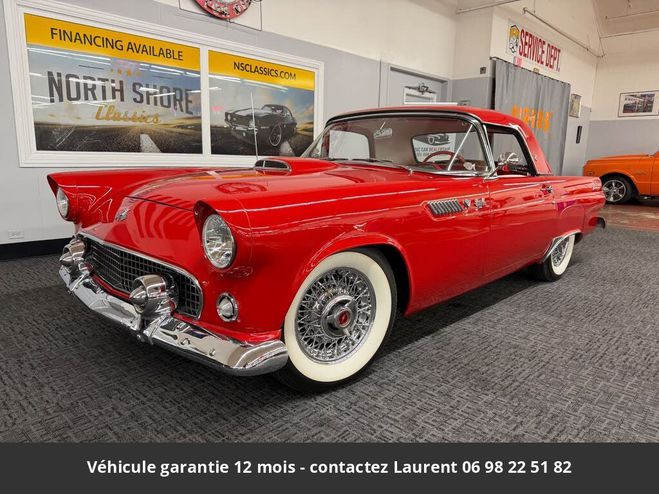 Ford Thunderbird 1955 coupe 292 ci v8 195 hp code p 3 vit Rouge de 1955