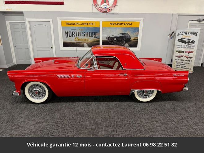 Ford Thunderbird 1955 coupe 292 ci v8 195 hp code p 3 vit Rouge de 1955