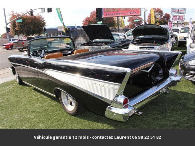 Chevrolet Bel Air 1957 convertible 283 ci 200 hp 3 vitesse Noir de 1957