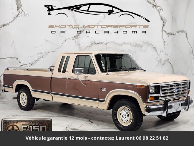 Ford F150 1982 pickup 302 ci 130 hp code f 3 ou 4  Marron de 1982