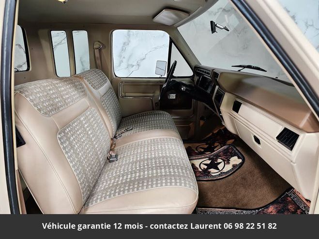 Ford F150 1982 pickup 302 ci 130 hp code f 3 ou 4  Marron de 1982