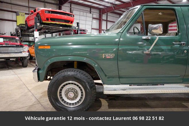 Ford F250 1986 pickup 460 ci v8 220 hp code l 4 vi Vert de 1986