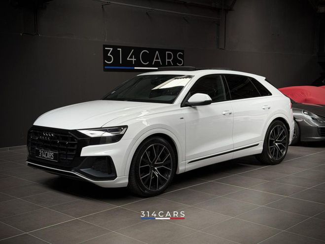 Audi Q8 Quattro S-Line 3.0 V6 50 TDI - 286 - BVA BLANC de 2018