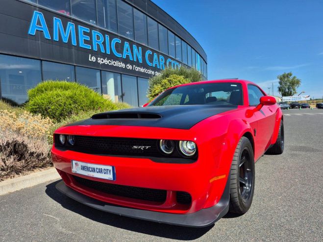 Dodge Challenger DEMON V8 6.2L SUPERCHARGED - PAS DE MALU Rouge de 2018
